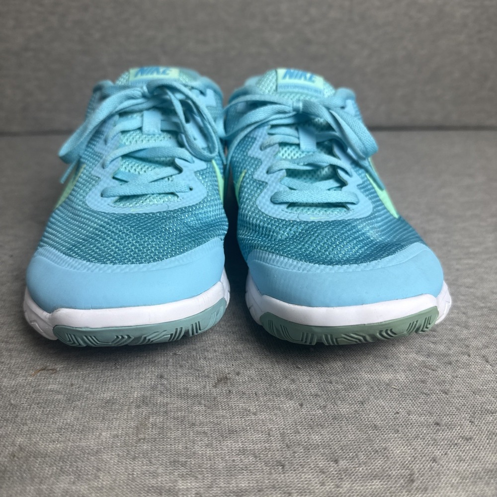 Nike Flex Experience RN 4 Womens Blue Mesh Trainers  Shoes Size 11 - Picture 3 of 10